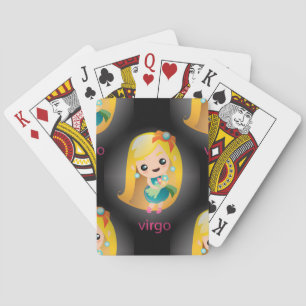 Baraja De Cartas kawaii virgo