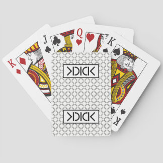 Baraja De Cartas KDICK Black poker cards