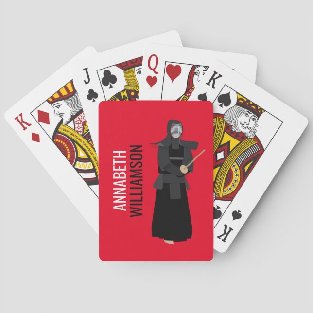 Baraja De Cartas Kendo (Reverso)