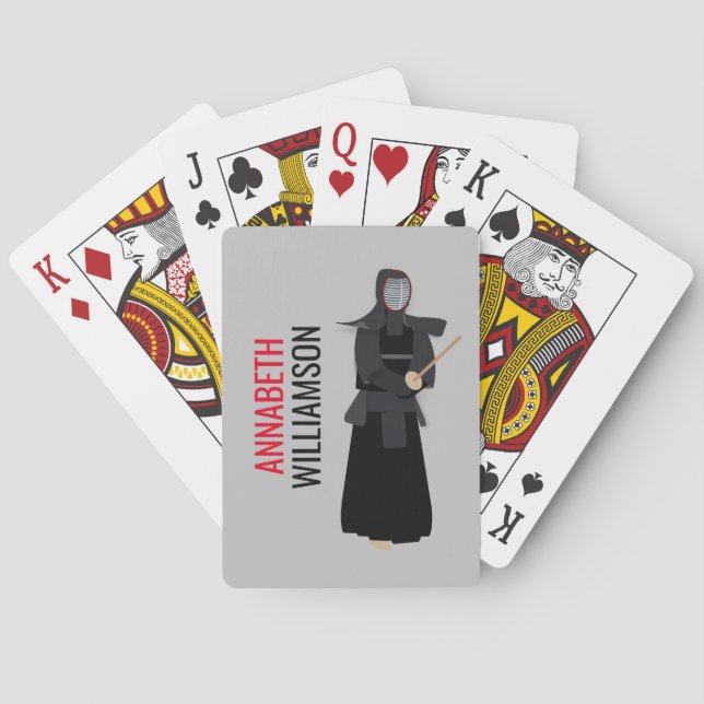 Baraja De Cartas Kendo (Reverso)