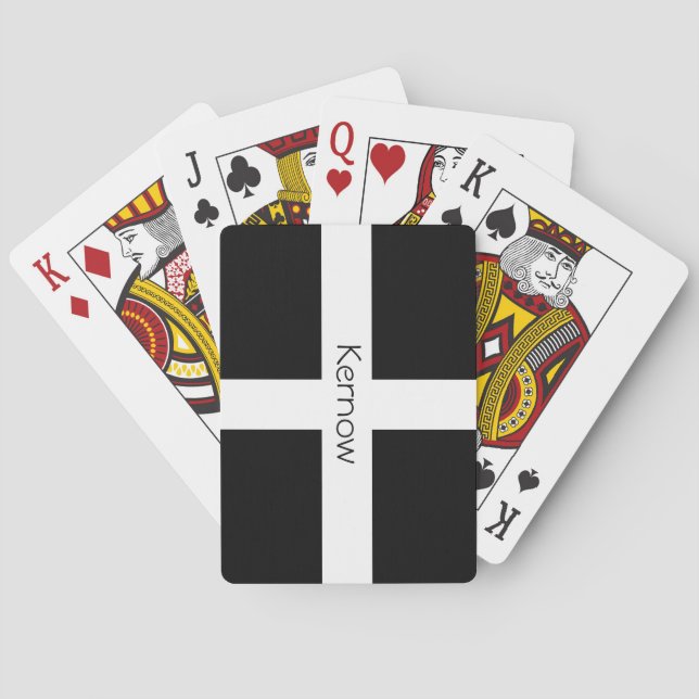 Baraja De Cartas Kernow - Cornualles (Reverso)