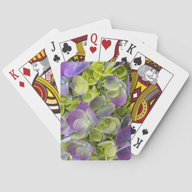 Baraja De Cartas Keukenhof Garden Hydrangea (Reverso)