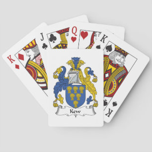 Baraja De Cartas Kew Family Crest