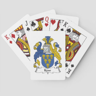 Baraja De Cartas Kew Family Crest