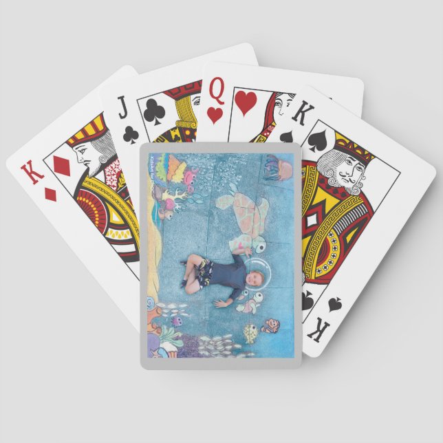 Baraja De Cartas KidsArt para CHOC - Explorador subacuático (Reverso)