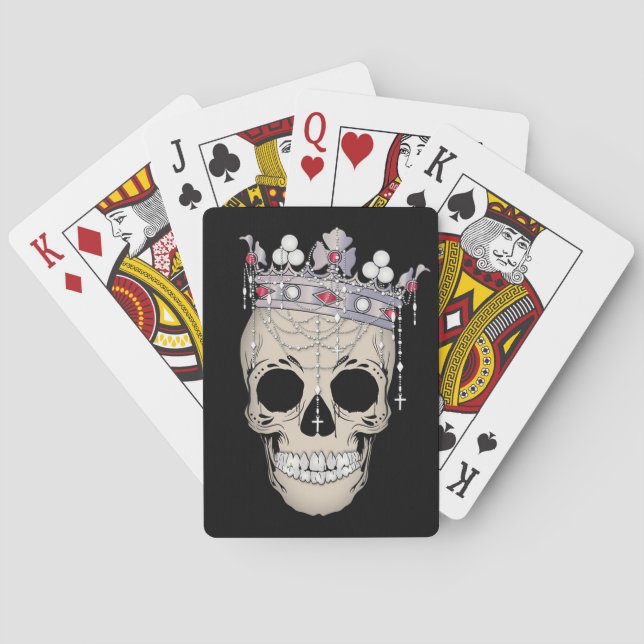 Baraja De Cartas King Skull (Reverso)