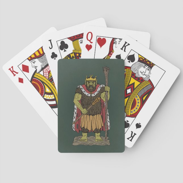 Baraja De Cartas King Troll (Reverso)
