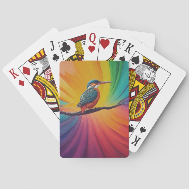Baraja De Cartas Kingfisher (Reverso)