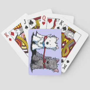 Baraja De Cartas KiniArt Terrier Walking Buddies