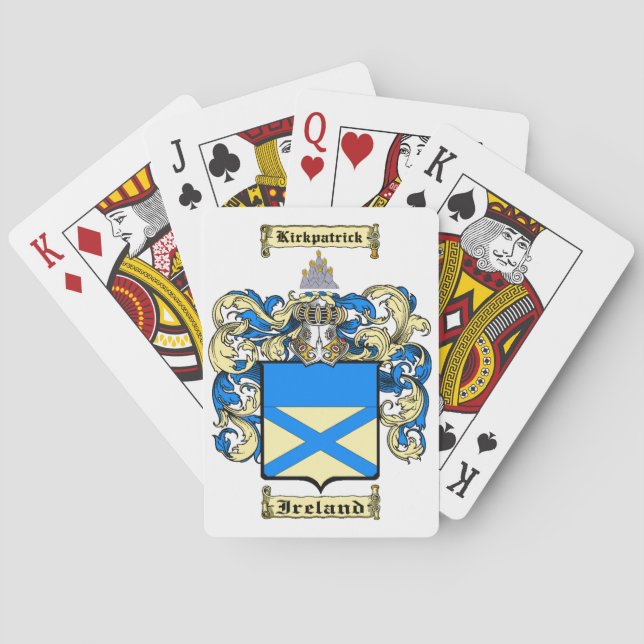 Baraja De Cartas Kirkpatrick (irlanda) (Reverso)