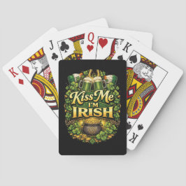 Baraja De Cartas Kiss Me, I’m Irish