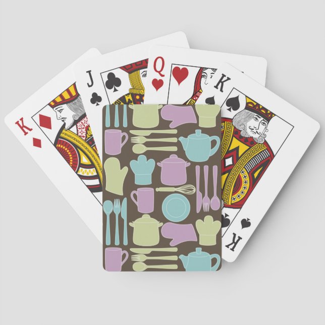 Baraja De Cartas Kitchen Utensils Pattern 2 (Reverso)