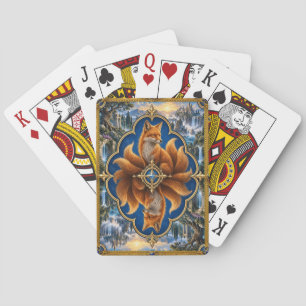 Baraja De Cartas Kitsune, Monstruo de Fantasía Gótica