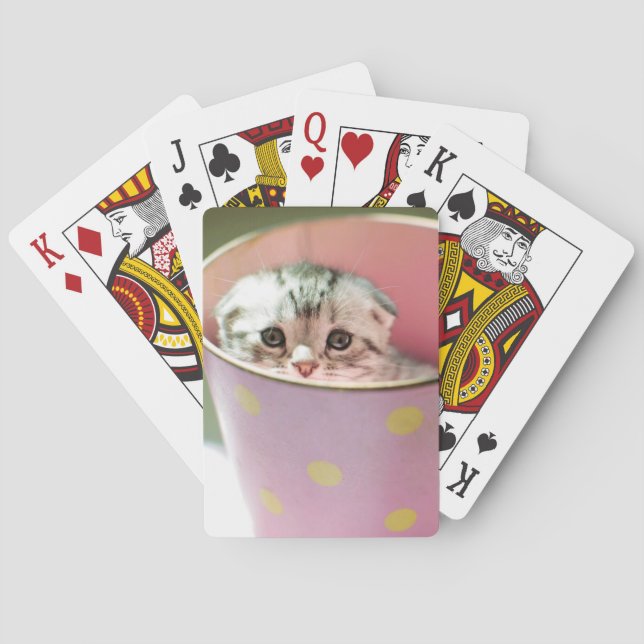 Baraja De Cartas Kitten Oculting (Reverso)