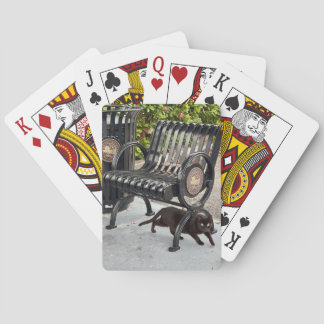 Baraja De Cartas Kitty en el parque