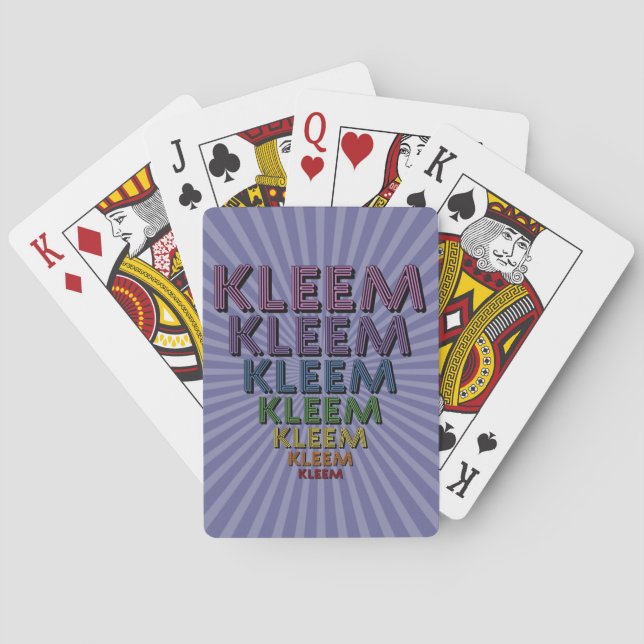 Baraja De Cartas Kleem (Reverso)