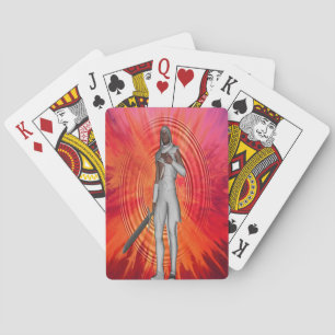 Baraja De Cartas Knight blanco