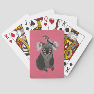 BARAJA DE CARTAS KOALA BEAR & LILAC PÁJARO