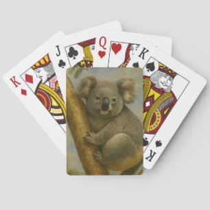 Baraja De Cartas Koala en una luz tranquila