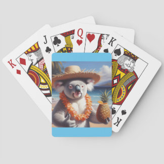 Baraja De Cartas Koala Luau