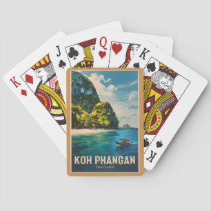 Baraja De Cartas Koh Phangan Tailandia Viaje a la intemperie