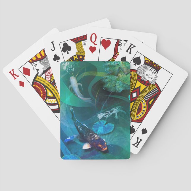 Baraja De Cartas Koi Fish JOY DE KOI (Reverso)