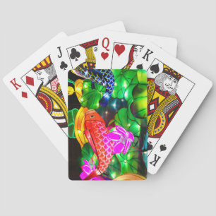 Baraja De Cartas Koi Iluminado