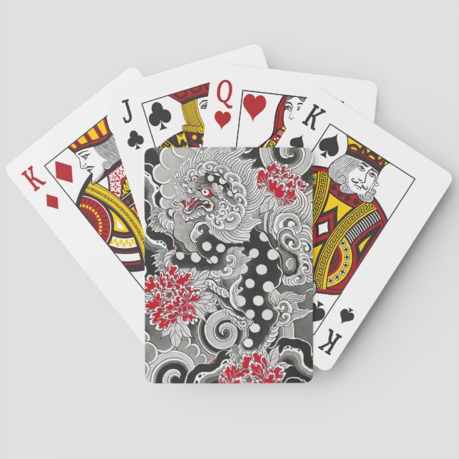 Baraja De Cartas Komainu (Reverso)