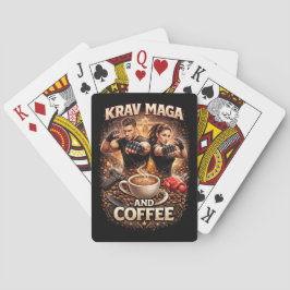 Baraja De Cartas Krav Maga y Café