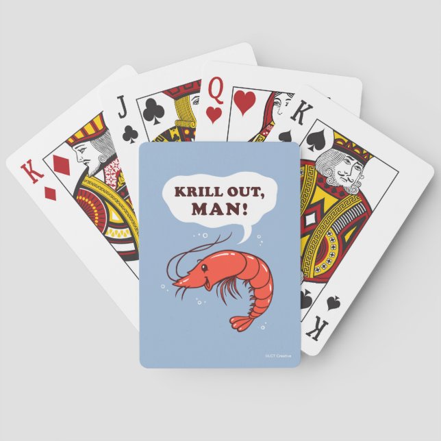 Baraja De Cartas Krill Out Man (Reverso)