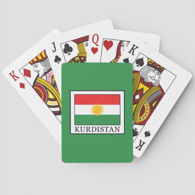 Baraja De Cartas Kurdistán (Reverso)