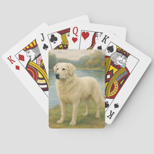 Baraja De Cartas Kuvasz (Reverso)