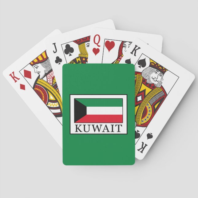 Baraja De Cartas Kuwait (Reverso)