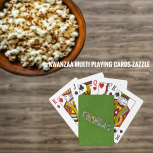 Baraja De Cartas Kwanzaa-Multi