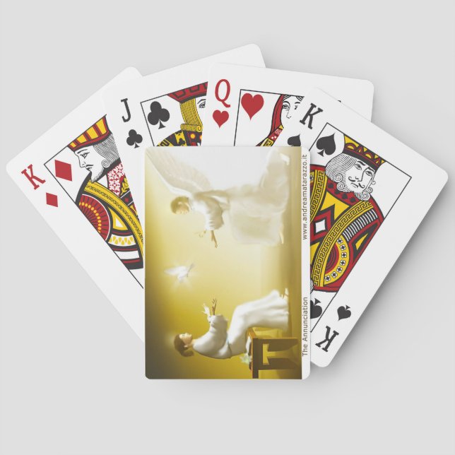 Baraja De Cartas La Anunciación (Reverso)