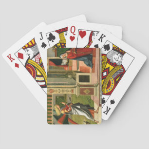 Baraja De Cartas La Anunciación (petróleo en panel) (detalle de 120
