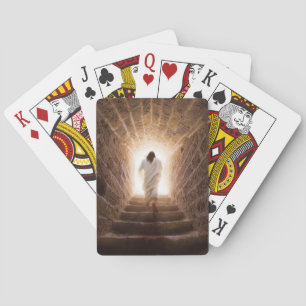 Baraja De Cartas La Ascensión - Jesús entrando a la luz