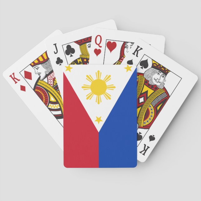 Baraja De Cartas La bandera de Filipinas (Reverso)
