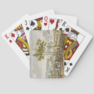 Baraja De Cartas La batalla de Abensberg, 20 de abril de 1809, grab