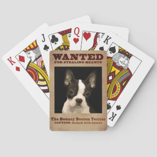 Baraja De Cartas La Boston animosa Terrier
