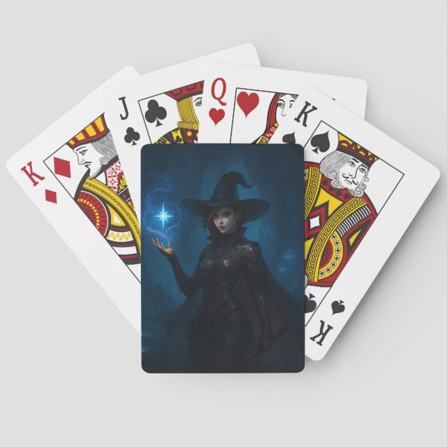 Baraja De Cartas La bruja de VEKAR'NOCT (Reverso)