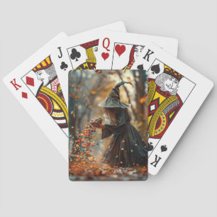 Baraja De Cartas La bruja estruja dulces coloridos