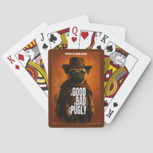 Baraja De Cartas La buena la mala y la pugly parodia de película