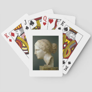 Baraja De Cartas La cabeza de Kauffmann, romana (mármol)