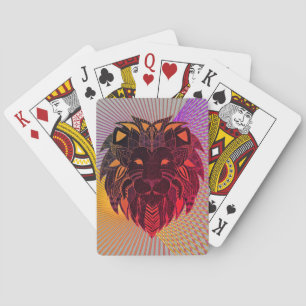 Baraja De Cartas La cabeza del león
