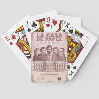 Baraja De Cartas (La Casa De Papel)Cartas de juego