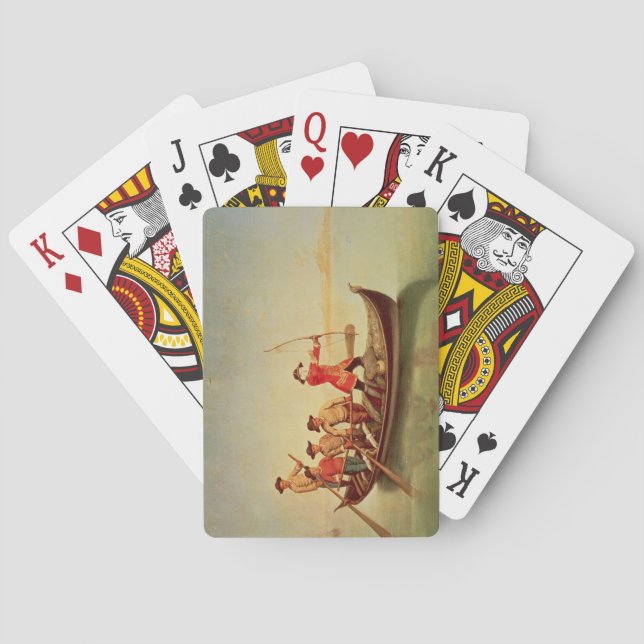 Baraja De Cartas La caza del pato (Reverso)
