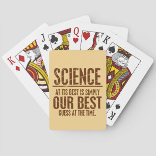 Baraja De Cartas La ciencia en su mejor momento