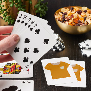 Baraja De Cartas La cima del Naranja