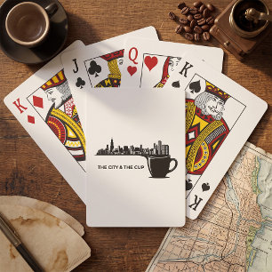 Baraja De Cartas La Ciudad y La Copa Chicago Skyline